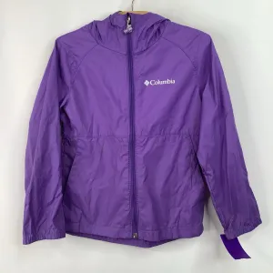 Size 4-5: Columbia Purple Windbreaker Thermal Retention Layer Flex Fit Design