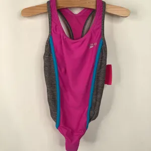 Salt Corrosion Resistant Anti Slip Waistband Size 5: Speedo Pink 1pc Swimsuit