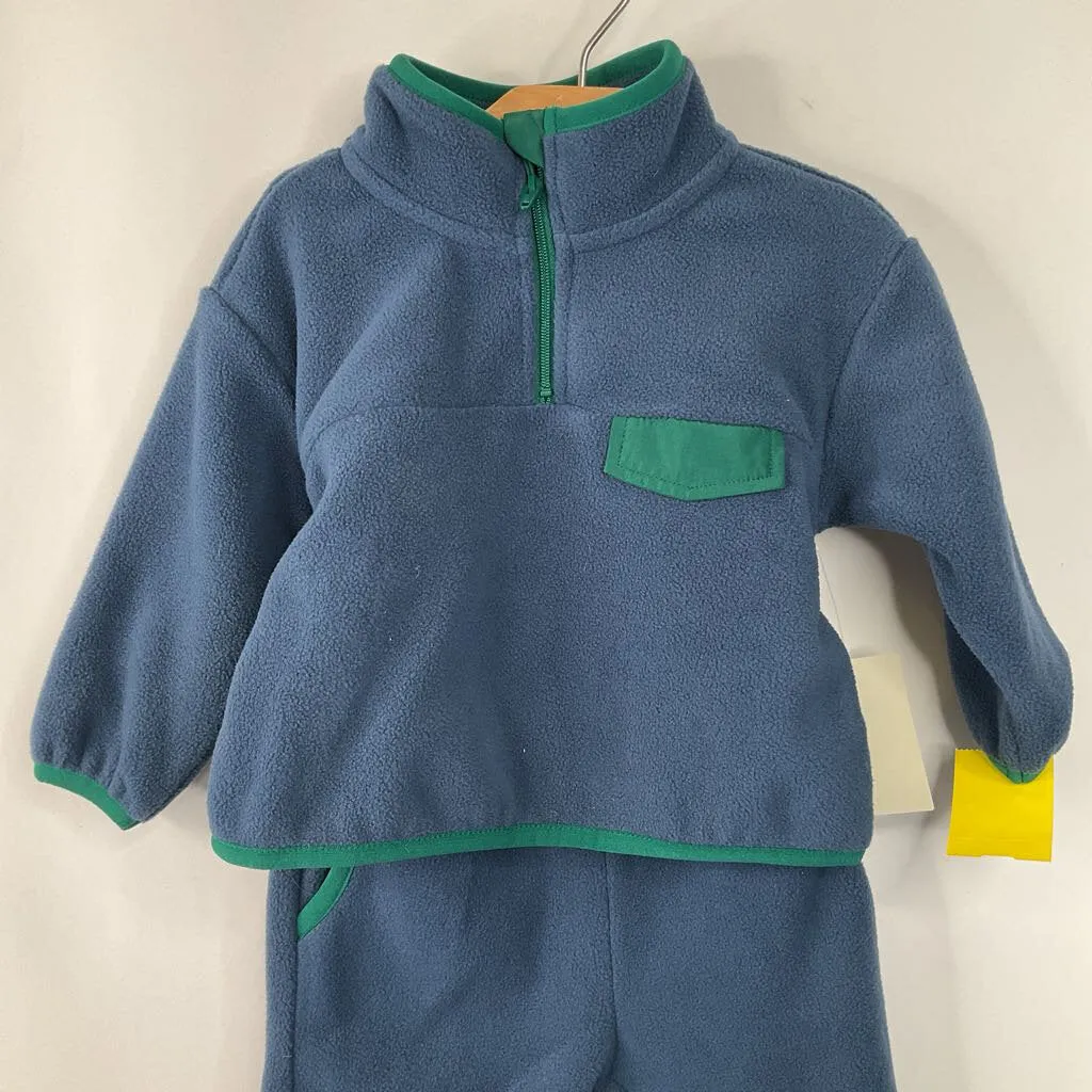 coastal Velvet outfits for children Size 9m: Tucker   Tate Blue Fleece 2pc Set-' NEW W/Tag