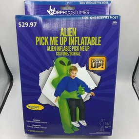 Size Kids O/S: Morph Costumes Alien Pick Me Up Inflatable Light Up 1pc Costume