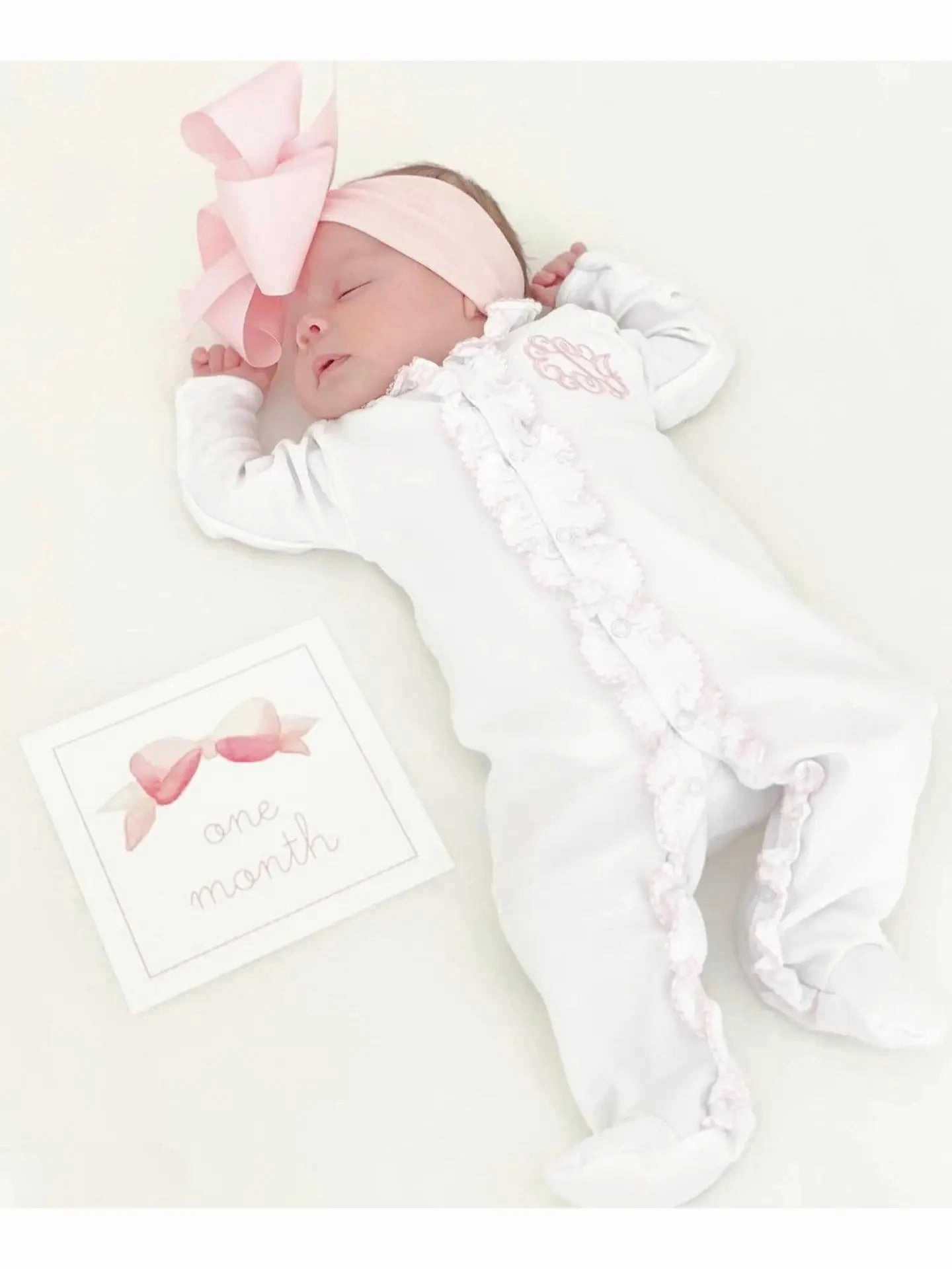 Double Ruffle Footie Faith Core