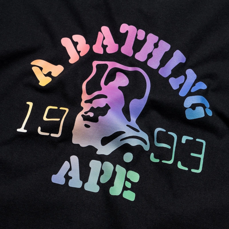 A Bathing Ape Graduation General Tee - Black Layered Clothing Design Edge