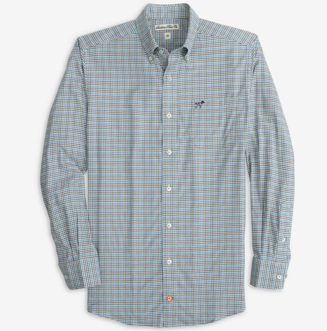 LightweightMaterial Flow Core Youth Hadley Performance Flannel - Wright Plaid