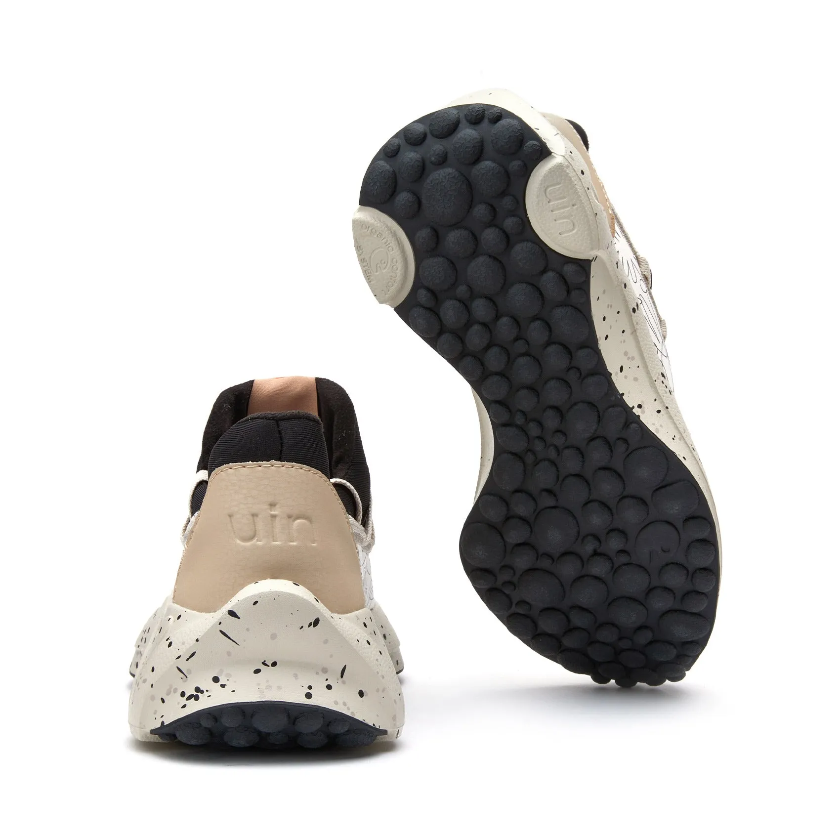 Hand-painted Leaves Sevilla VI Women Road Trip High Top Support