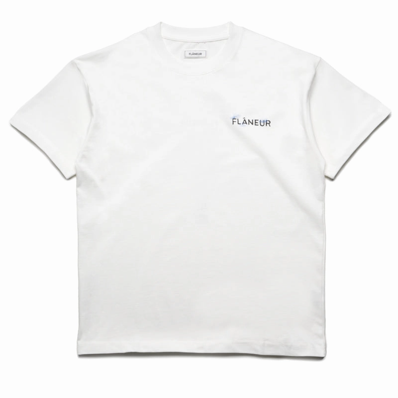 Street Sport Flaneur Aeronautique Tee - White
