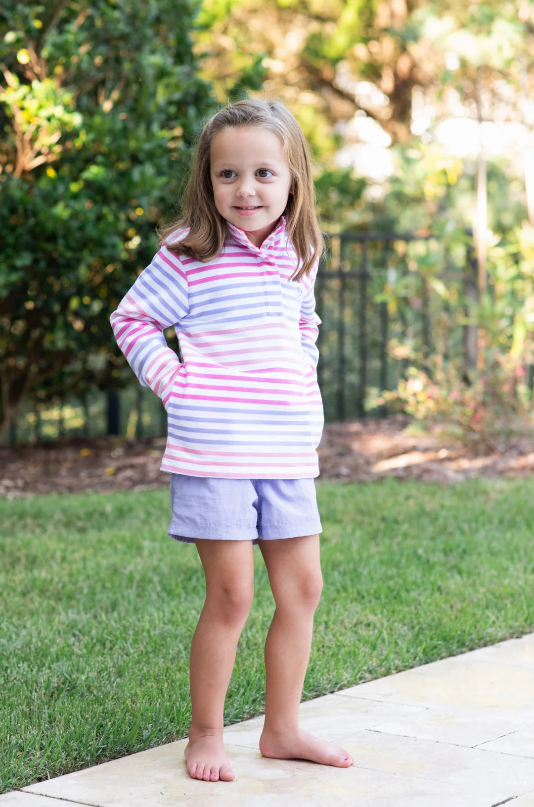 Harbor Hangin' Short Sweet Lavender LightweightMaterial