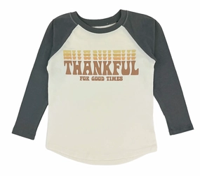 Long Sleeve Raglan- Thankful Push Edge Utility Mode