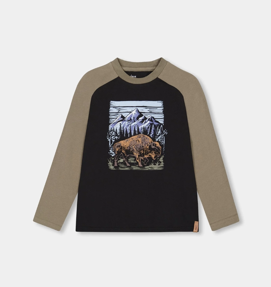 Weather Ready Raglan Jersey T-Shirt with Print