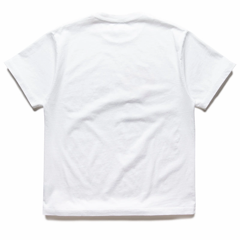 Classic Smart Alchemist Floral Skull Tee - White