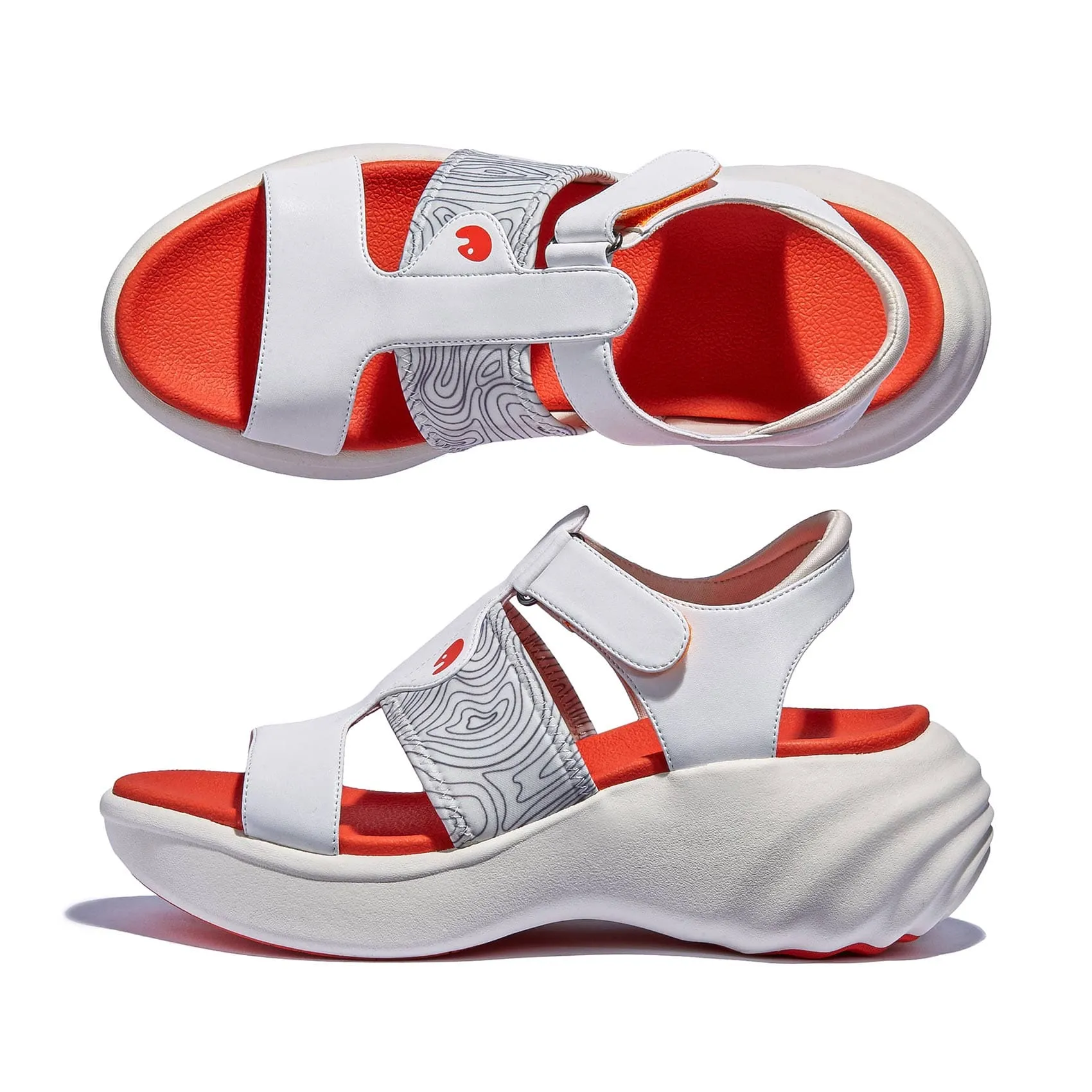 Bright White Sitges I Women Flexible Sole Flexion