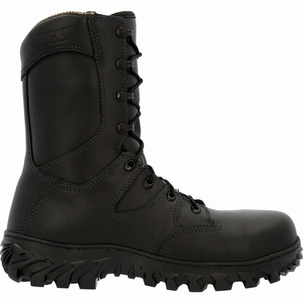 Rocky Men's Code Red Rescue NFPA Rated Composite Toe Fire Boots Rkd0086 In Black Protective Upper