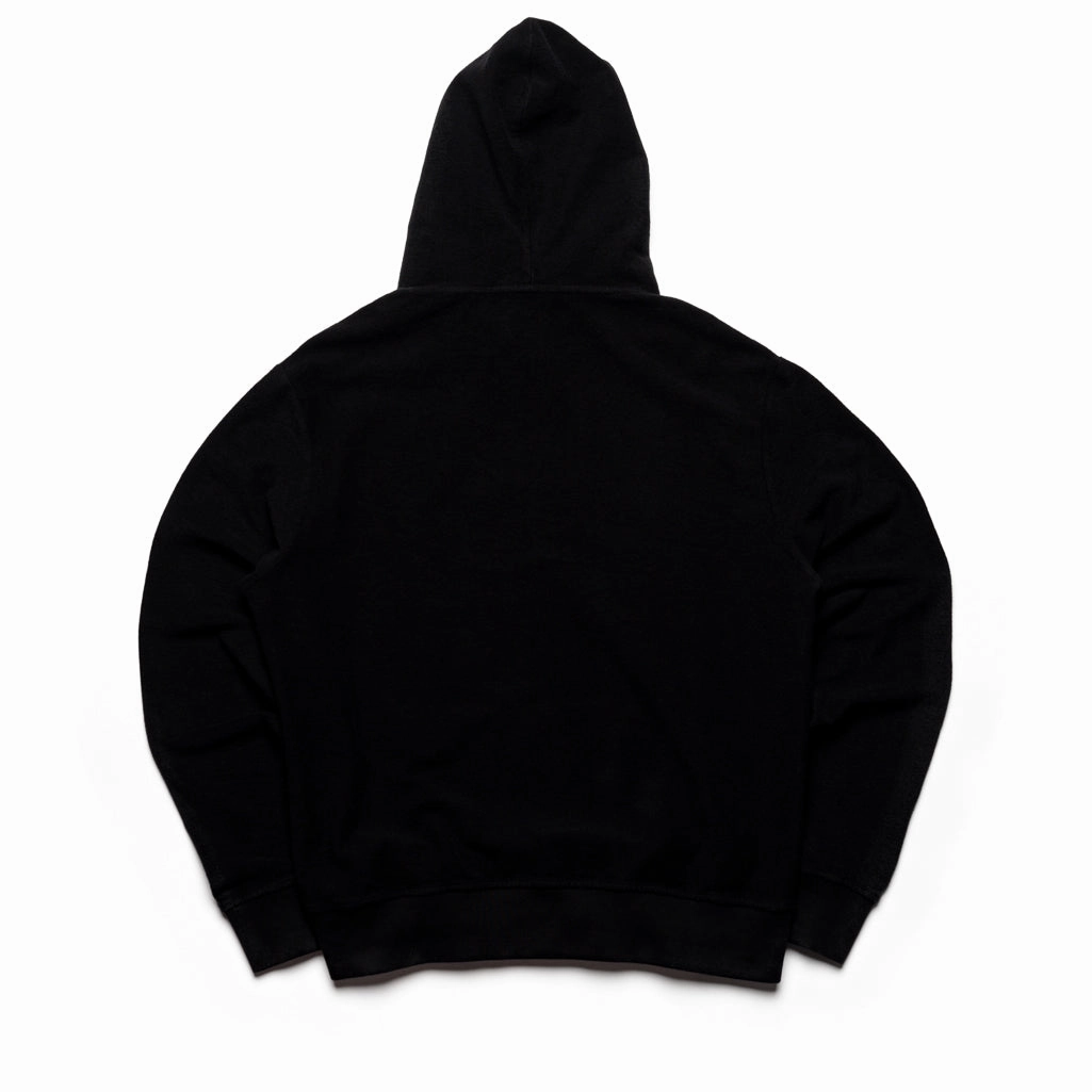 Suede Mood Essential Shirt 424 FC 1984 Logo Hoodie - Black/White