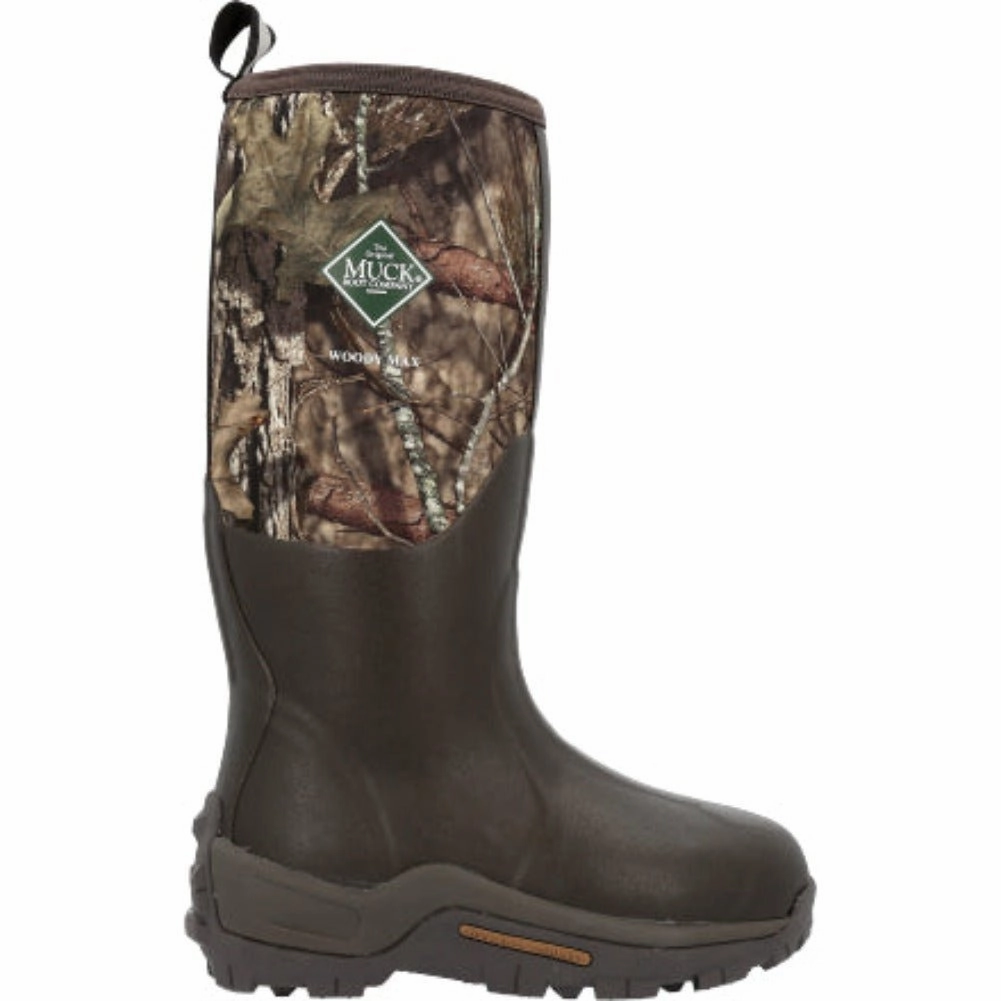 Muck Woody Men's Mossy Oak? Country Dna? Boots Wdmmoct In Brown Thermal Core Morning Walk Bootie Cut