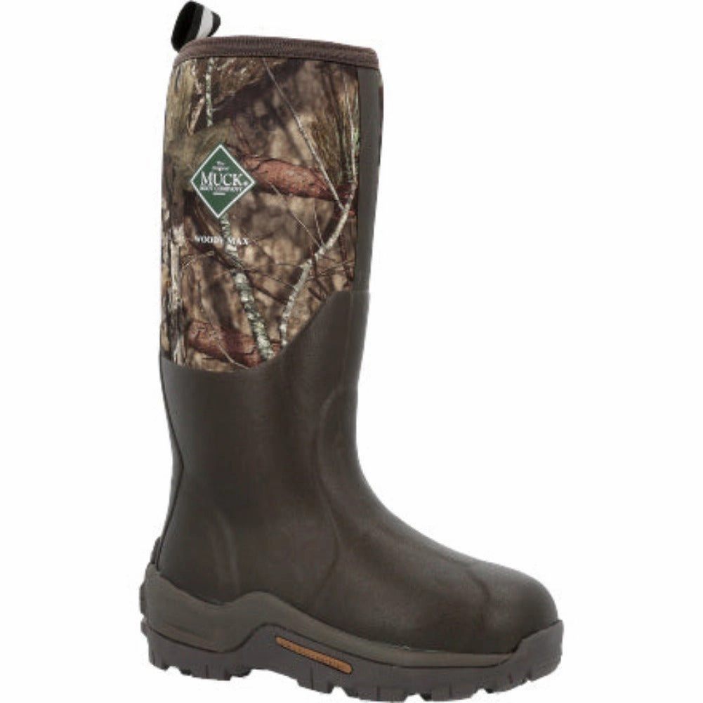 Insulated Rainy Days Muck Woody Men's Mossy Oak? Country Dna? Boots Wdmmoct In Brown