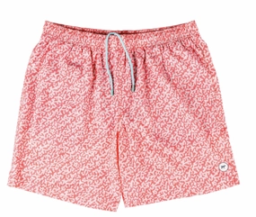 Romance Air Youth Patterned Trunk - Weathered Reef Coral
