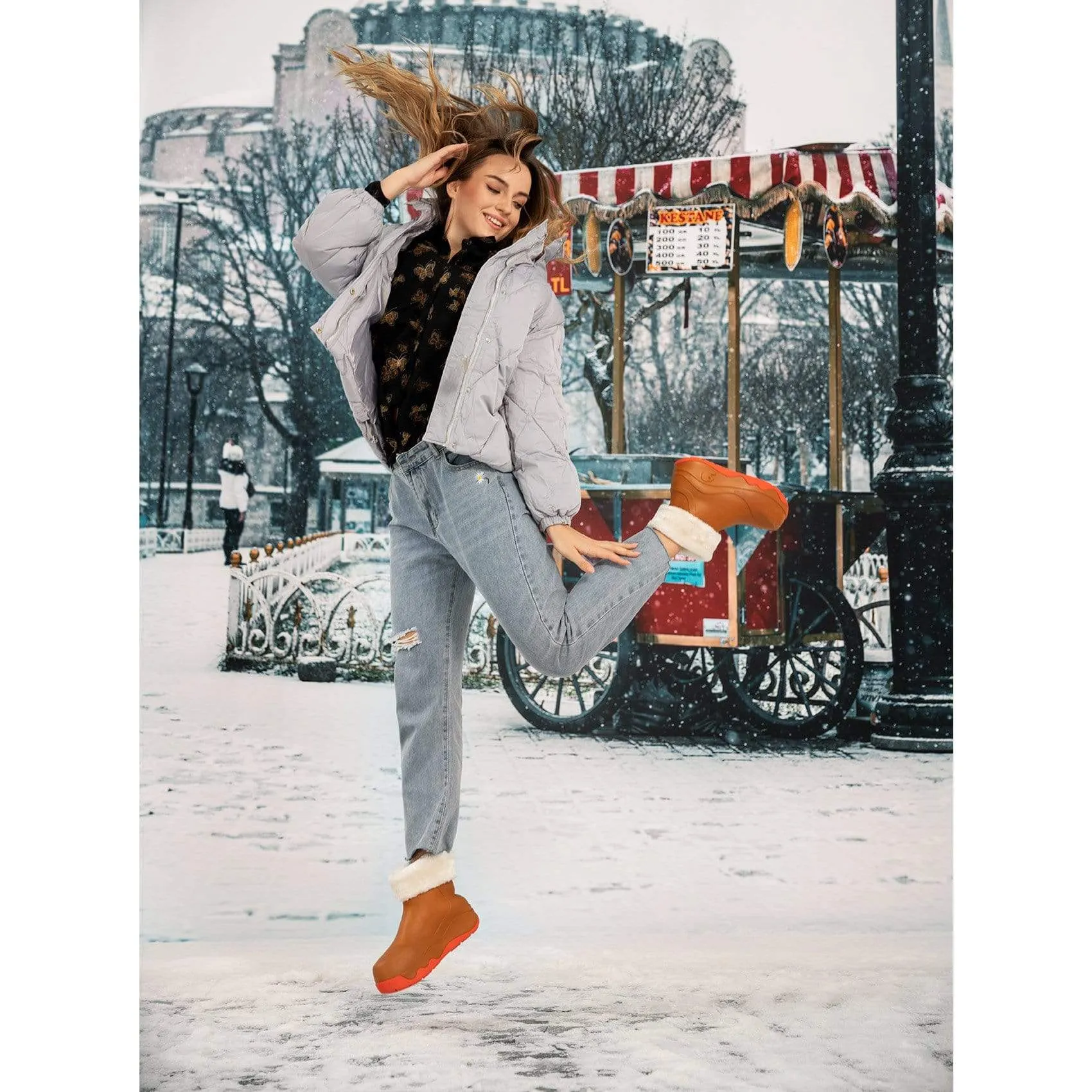 Cozy Footwear Bronze Navarra Boots with Napped Linings Women