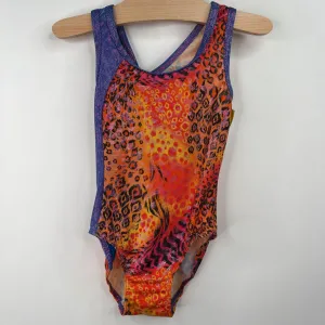 party bodysuit summer bodysuit Size 3-4: Colorful Animal Print Leotard