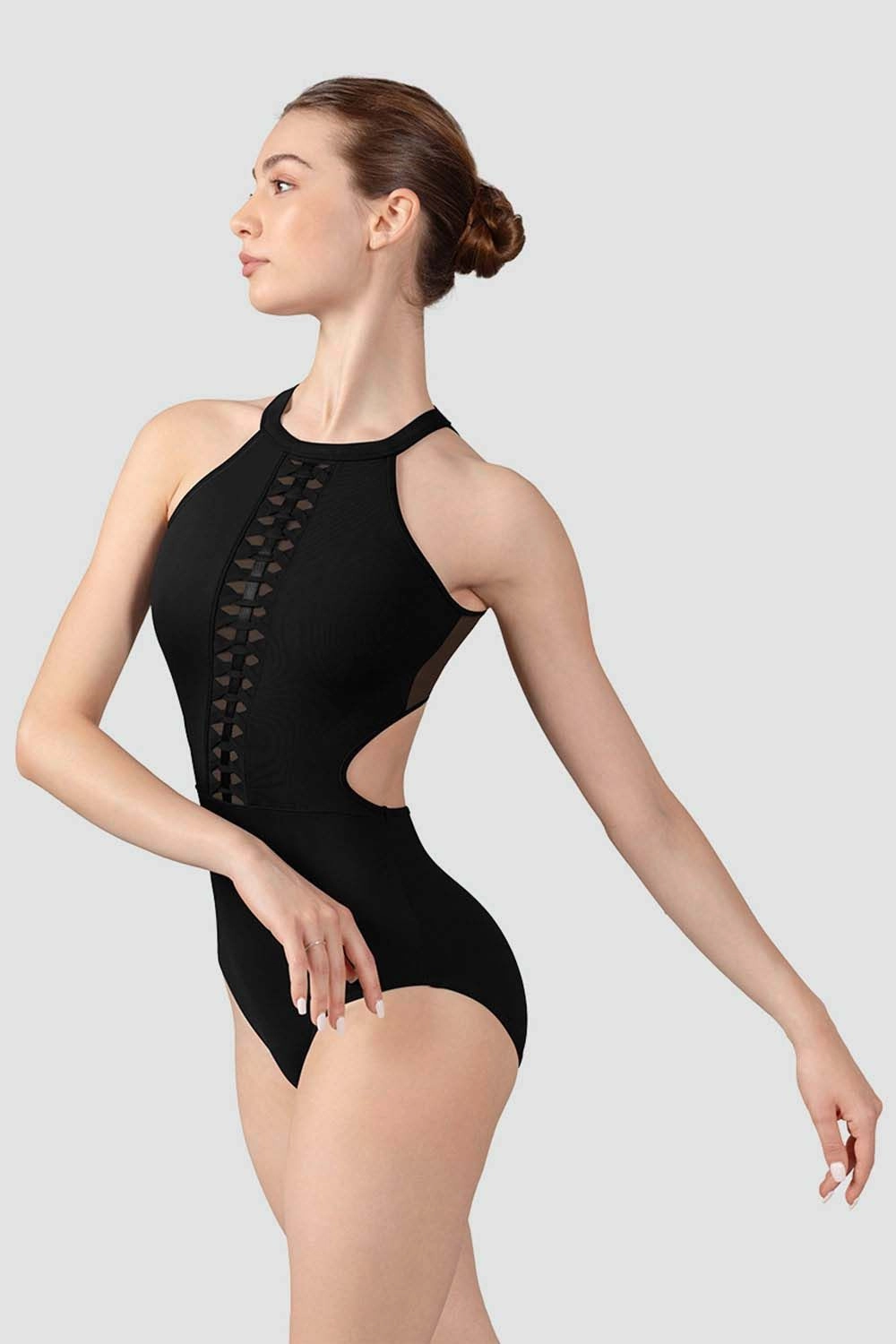 Ladies Kelsie Halterneck Leotard AllDay Posture Support