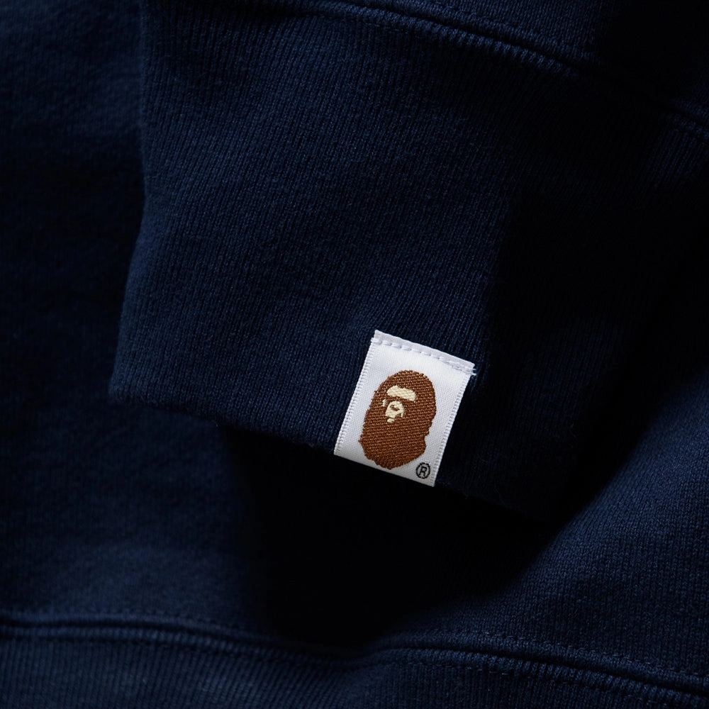 Breathable Material A Bathing Ape Relaxed Fit Crewneck - Navy