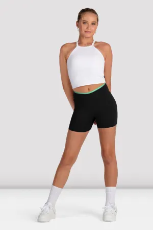 UltraSoft Brushed Lining Girls Criss Cross Short