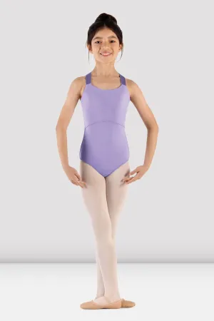 AntiSlip Grip Technology Versatile Performance Girls Mirella Majesty Cross Back Leotard