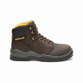 Reliable Protection Caterpillar Striver Men's Soft Toe Work Boot (P51088) In Brown