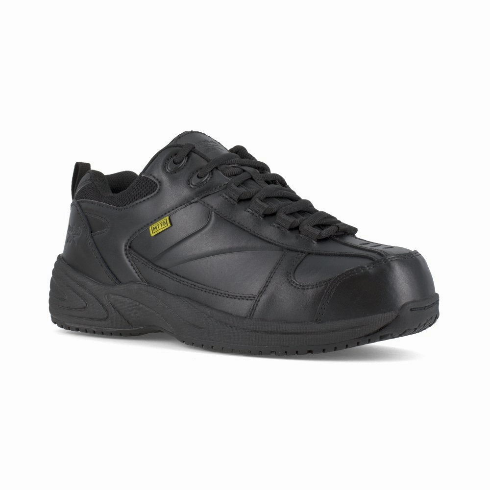 Reebok Men's Centose Street Sport Work Shoe Guard Composite Toe Rb1865 In Black Mesh Upper Industrial Walk