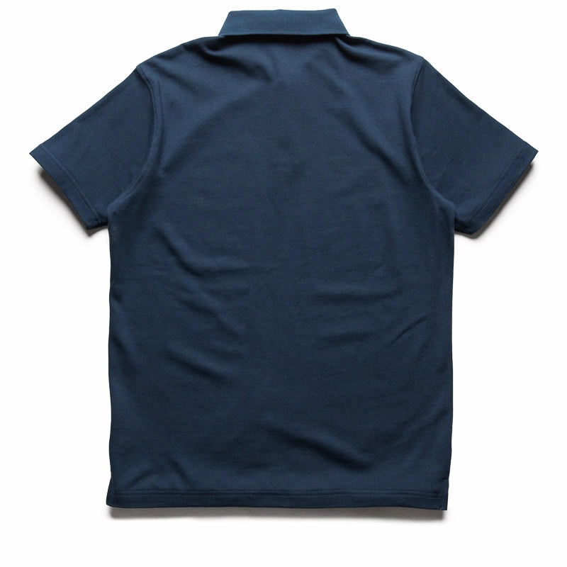 Thick Glow Quiet Golf x Puma Post Round Polo - Dark Night