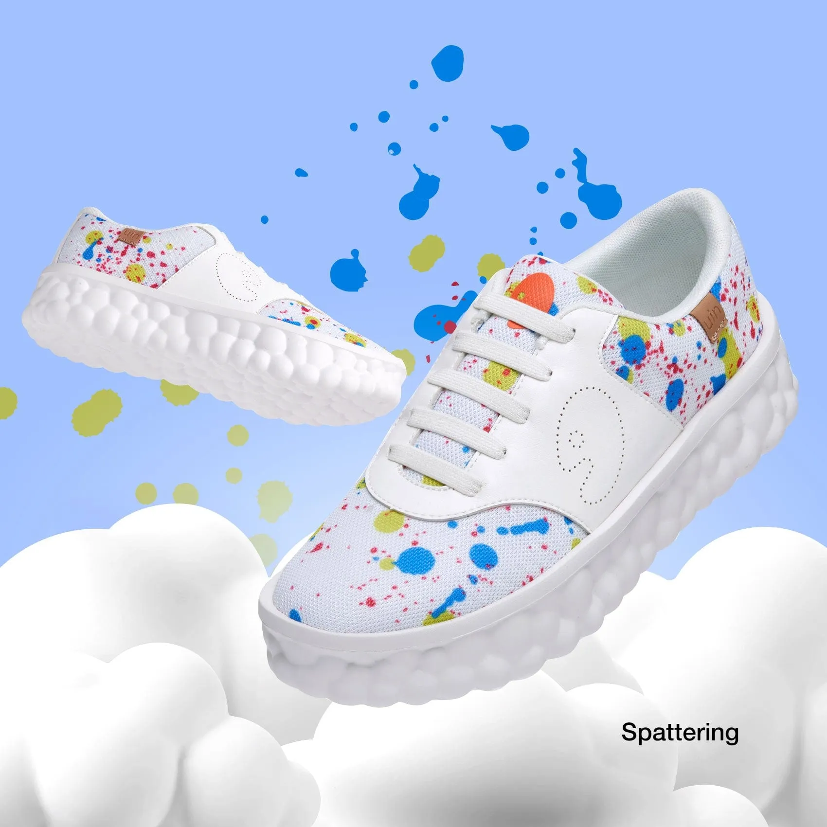 Cushioned Feel Compression Midsole Spattering Las Ramblas II Women