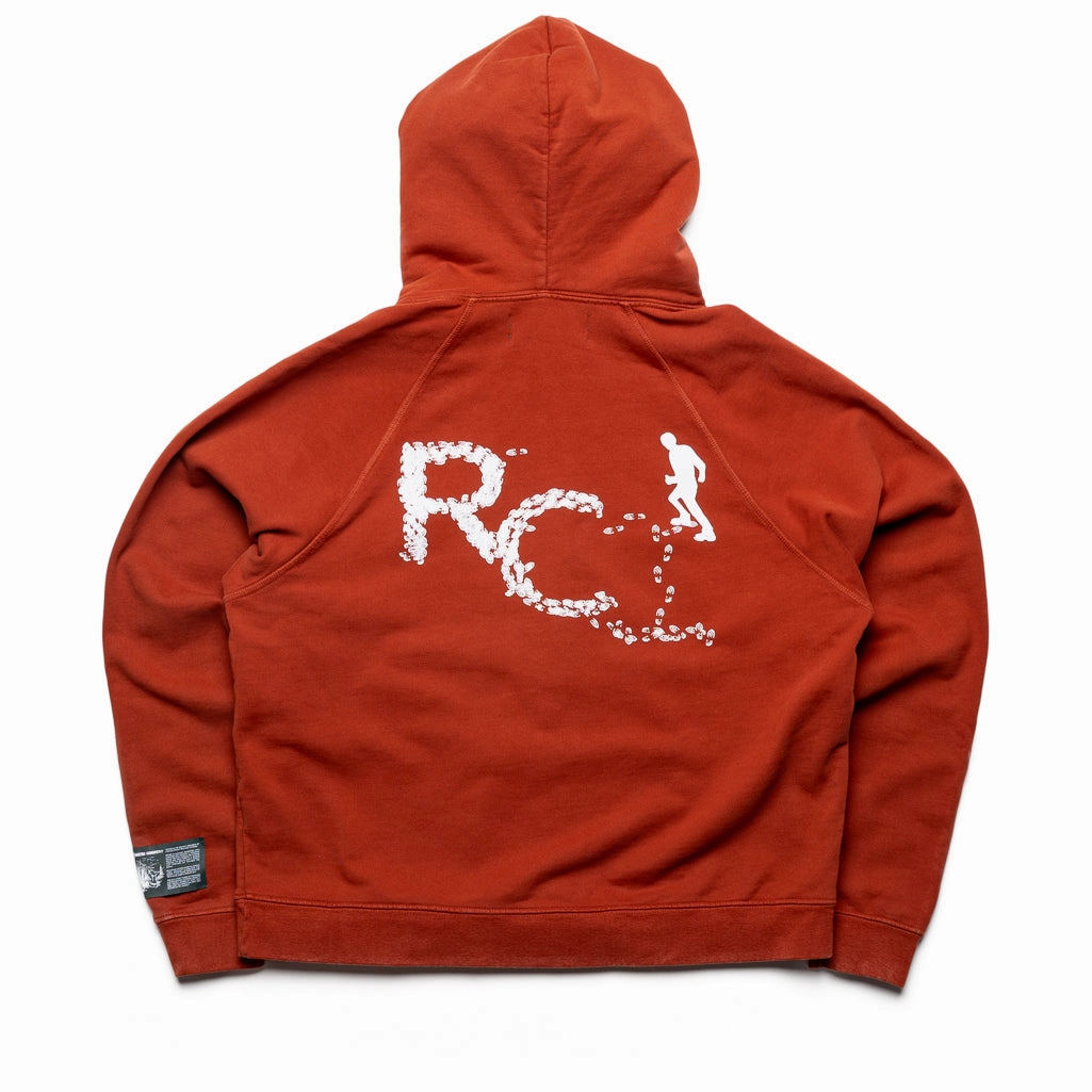 Basic Wear Reese Cooper Desire Paths Hoodie - Burnt Orange