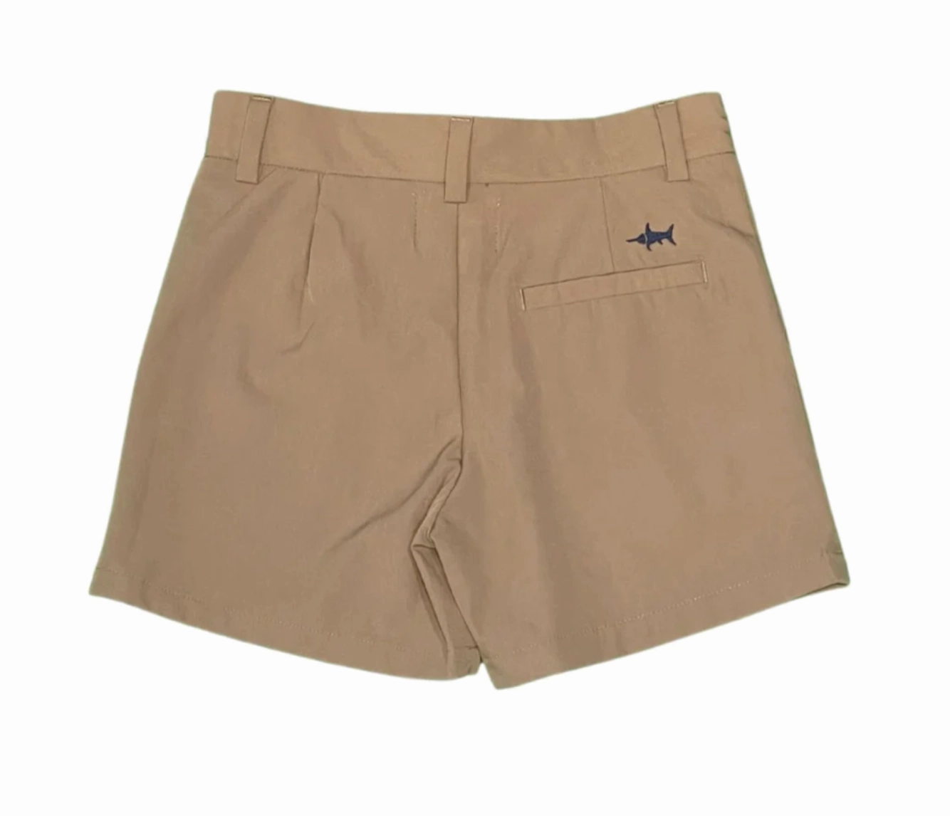 Khaki Palmer Performance Shorts Essential Shirt
