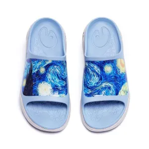 Starry Night Ibiza Slides Holiday Mood At-Home Style