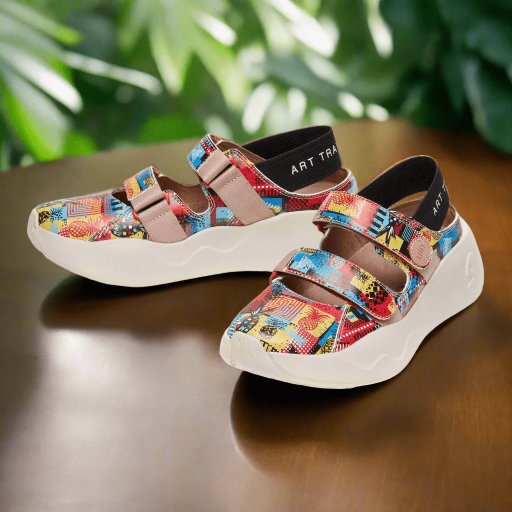 Heel Ease Unibody Injection Molded Color Geometry II San Sebastian III Women