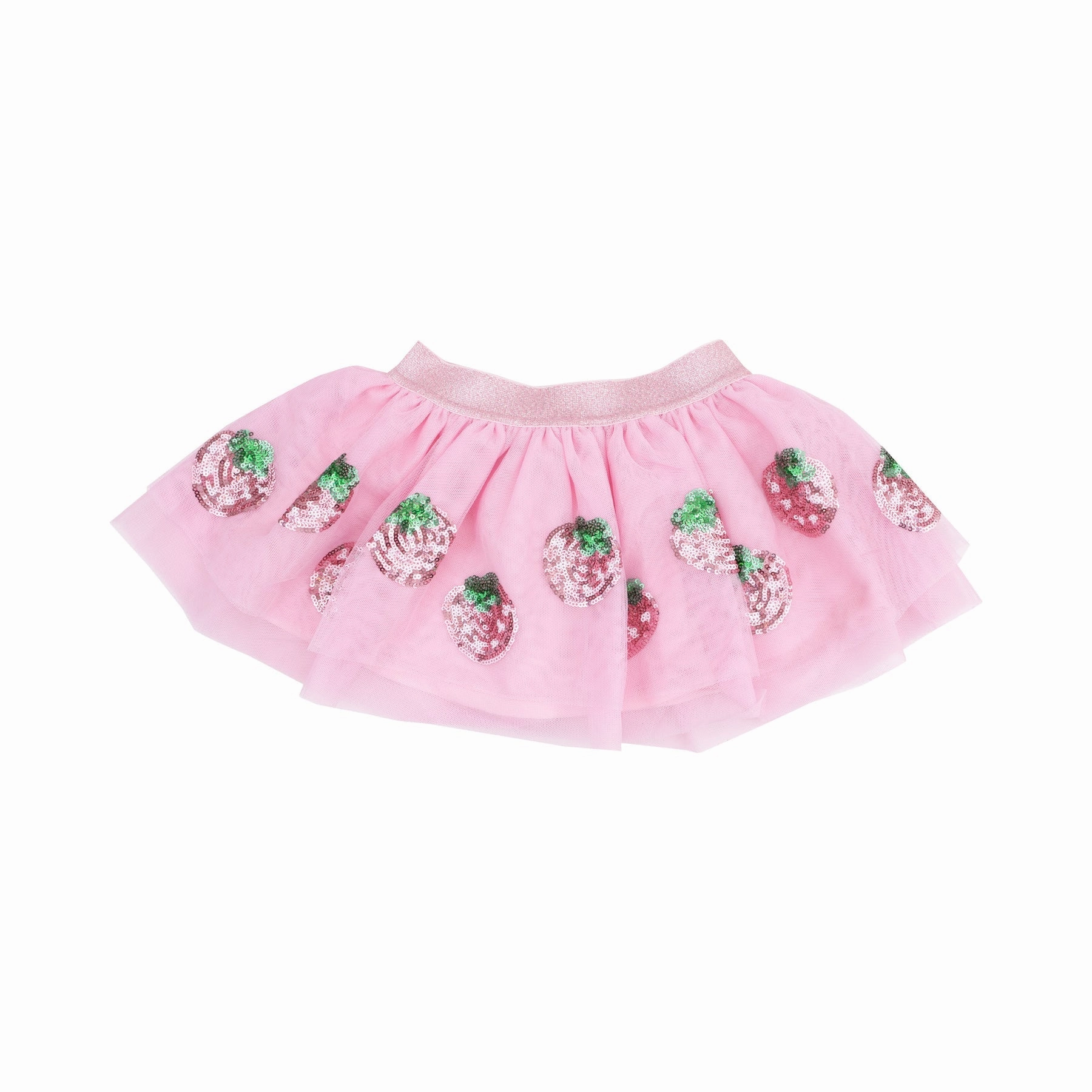 Strawberry Tutu Skirt in Pink
