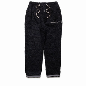 Sharp Look Advisory Board Crystals Fancy Yarn Lounge Pants - Black