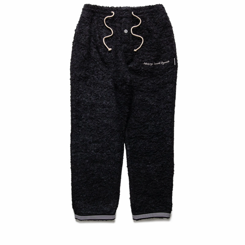 Sharp Look Advisory Board Crystals Fancy Yarn Lounge Pants - Black