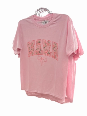 QuickReleaseClosures Floral Bow Mama Tee