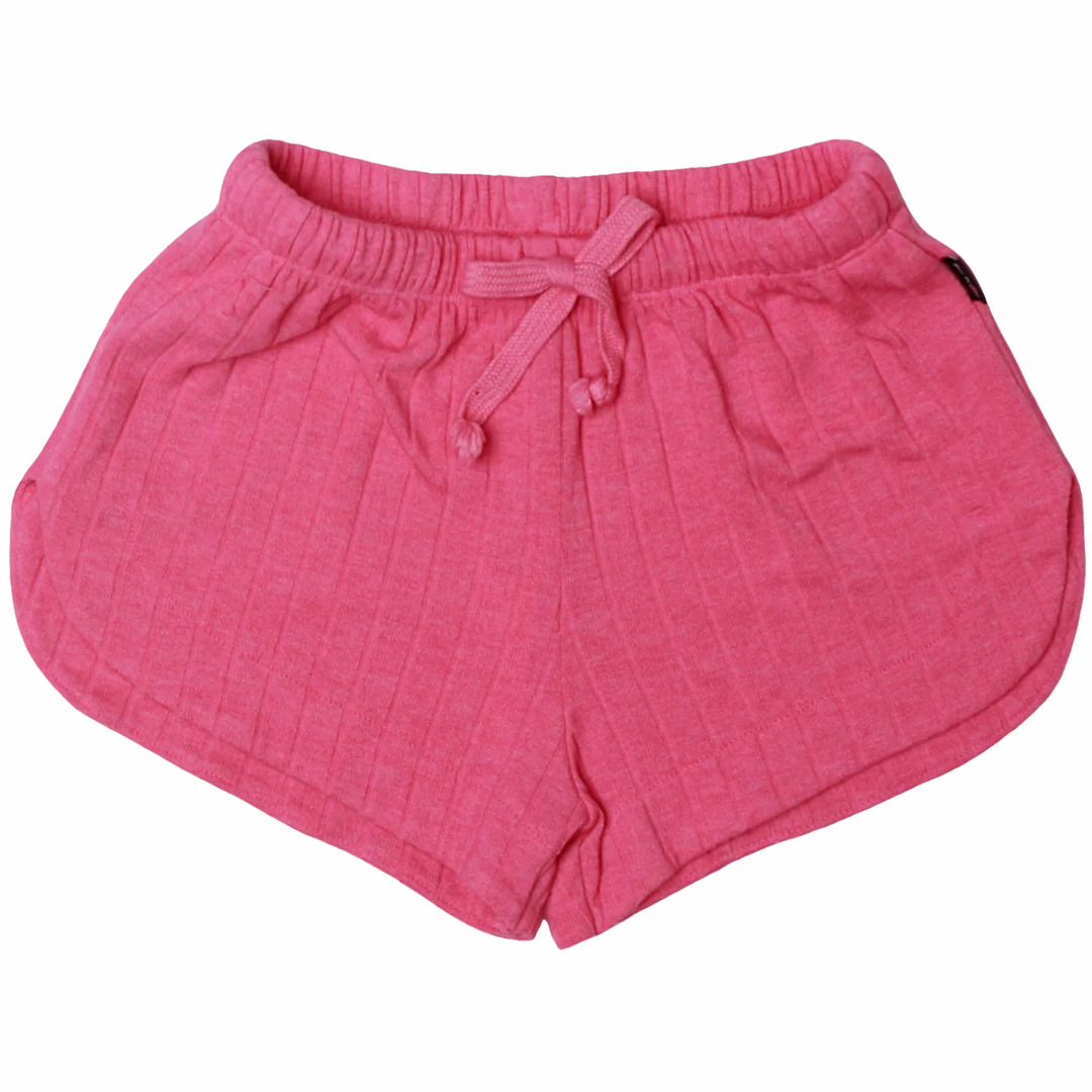 Easy Rib Shorts - Barbie Pink Farm Glow QuickDryMaterial