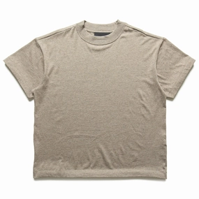 Fear Of God Essentials 3 Pack Essential Tee - Heather Gray Warm Fit Star Fit