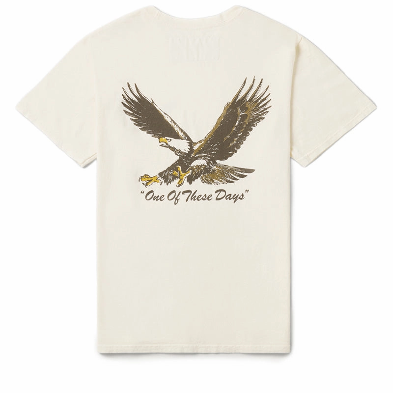 Date Vibe One Of These Days Screaming Eagle Tee - Bone