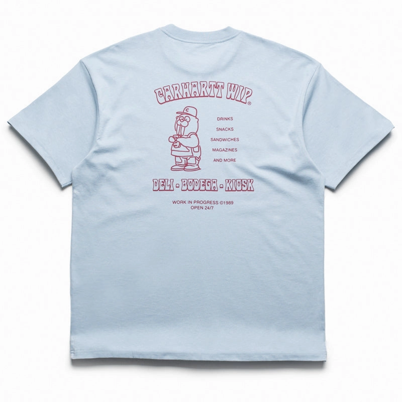 Carhartt WIP Sandwich Tee - Blue Fog Epic Core