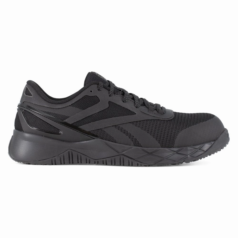 High-Performance Fit Foot Support Reebok Nanoflex Tr Athletic Work Shoe Women's Composite Toe Rb331 In Black