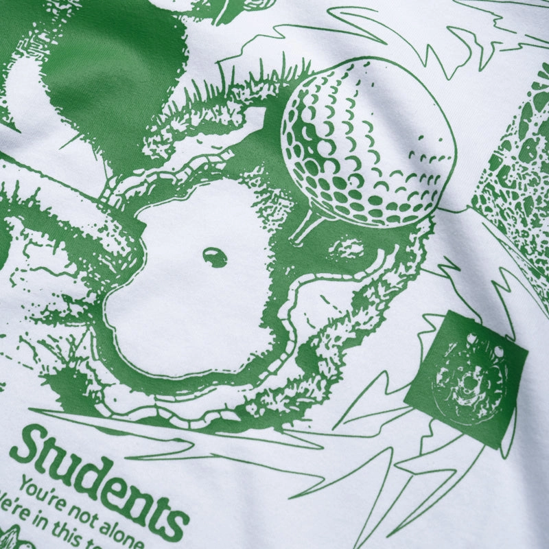 Sport Ease Students Golf You're Not Alone Tee - White