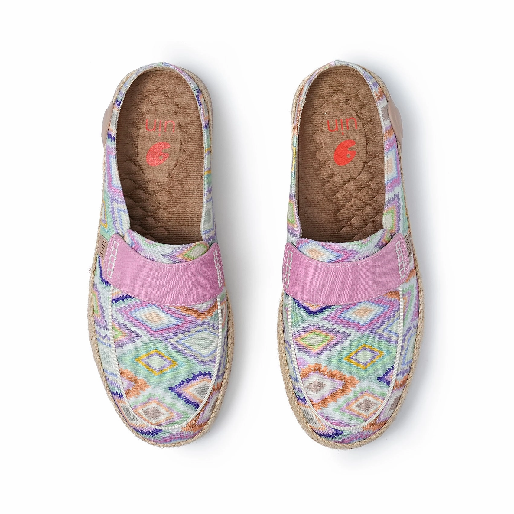 Colorful Tapestry Marbella VII Women Fast Slide Sweat Wicking