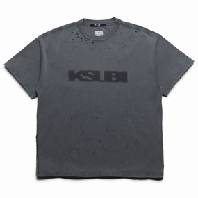 Daily Style Ksubi Blasted Ekcess Tee - Rhino