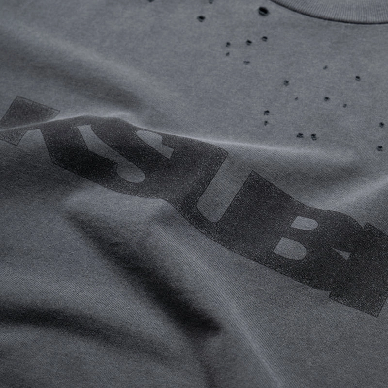 StaticResistantTextile Ksubi Blasted Ekcess Tee - Rhino