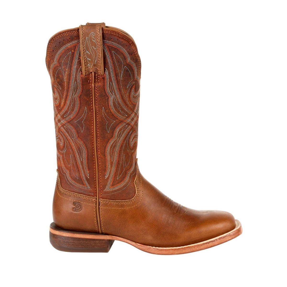 Durango Arena Pro Women's 12" Western Pull-on Work Boots Drd0380 In Chestnut Ergonomic Toe Box