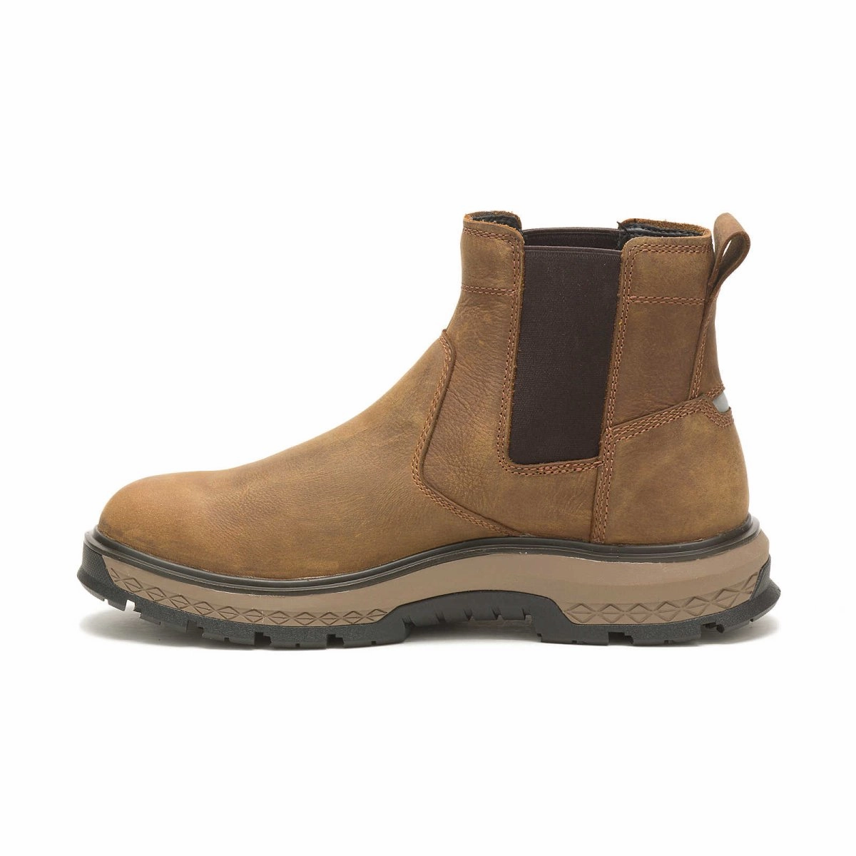 Caterpillar Exposition Chelsea Men's Work Boot (p51060) In Pyramid All Day Use All-Purpose
