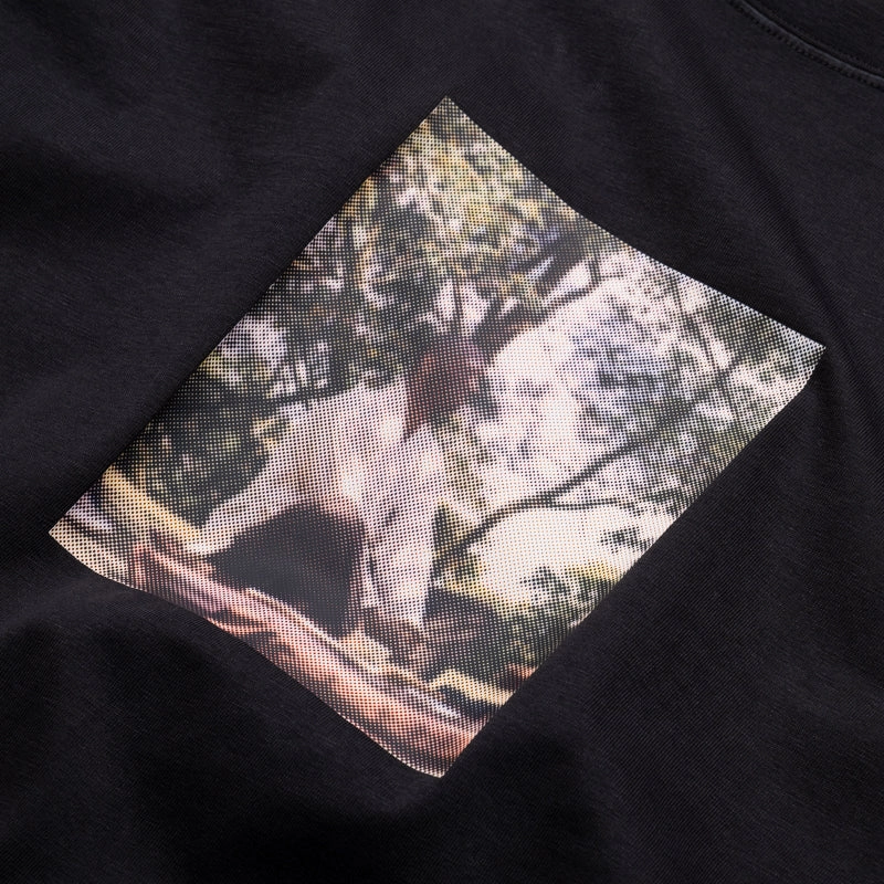 Supervsn Inside Out Tee - Vintage Black Casual Design Lightweight Fabric