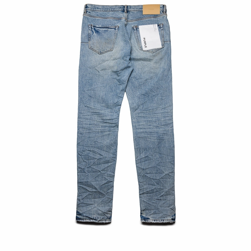 Purple Brand Low Rise Skinny Leg Sandstone Jean - Light Indigo AbrasionFreeZone Reinforced Stitching